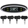 Tire Pressure Monitoring System with 4 Sensors Wireless TPMS for Car SUV Sedan