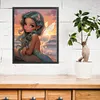 >SALE<Full Embroidery Eco-cotton Thread 11CT Counted Elf Girl Cross Stitch 40x50cm