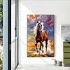 Diamond Painting -DIY Full Round Drill Horse(40*60CM)