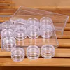 【Wholesale Discount】12 Grids Bottles Rhinestone Beads Storage Box Nail Art Jewelry Container