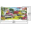 Flower Garden -Full Round/Square Diamond Painting(80*40cm)
