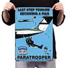 Paratrooper 82nd Airborne - Vintage Metal Signs - 20*30cm/30*40cm