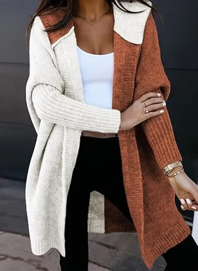 Athvotar Athvotar Hooded Knitted Cardigan Women's Long Sweater Women's Coat In The Autumn And Winter Of 2025