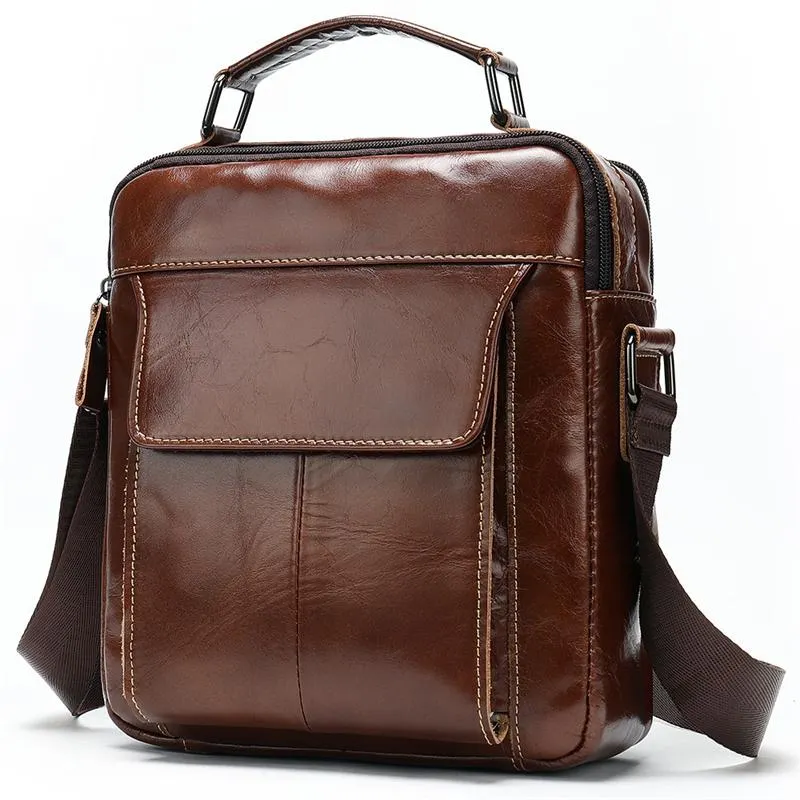 High Quality Top Layer Leather Handbag Multifunctional Crossbody Bag