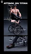 Wheelchair Levi Ackerman - Attack on Titan Resin Statue - SGS Studio