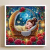 (Multi-Style)Disney Princess-11CT/18CT Stamped Cross Stitch 50*50cm/30*30cm