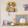 (US Local)Wooden Special Shape Cat 2 Hooks Diamond Painting Hook Rail for Wall Cabinet