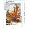 Desert Cactus Flower-Full Round Diamond Painting