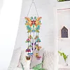 (US Local)DIY Diamond Painting Double Sided 3D Wind Chime Pendant  Hanging Kit