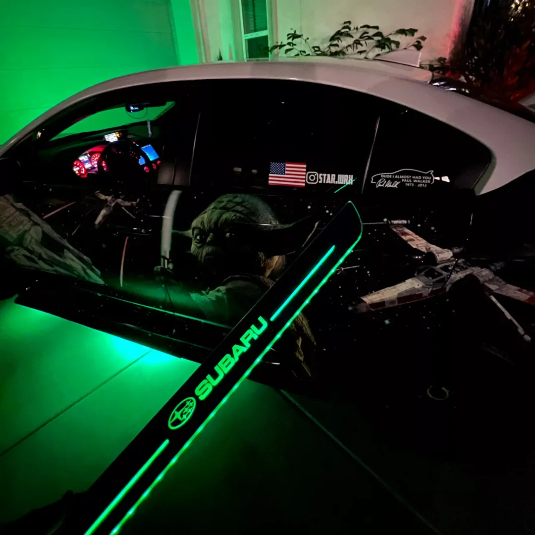 Car sensor-type colorful ambient pedal lights (Applicable to all models of the same series)