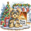 (US Local)6pack Xmas Dog-Special Shaped Diamond Painting Kit(30x30cm)