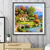 Diamond Painting-DIY Full Round Drill Relaxing Village