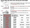 Reusable and Foldable Rain Boot Shoe Cover with Zipper, Non-slip, Reflective, Easy to Carry