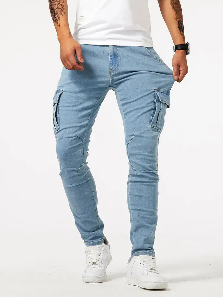 Men's Casual Multi-pocket Labor Protection Pants