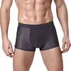 Men's Mesh ice silk breathable Modal Microfiber Trunks Underwear