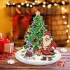  3D Puzzle Acrylic Diamond Painting Xmas DIY Special Shaped Desk Ornament Kit