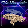 Mechanical Claw Model Kit 3D Wooden ClawBot Puzzle for Adults and Teens Self-Assembly Robot Arm Building Kits to Build Laser-Cut Wooden Puzzle Mechanical Toy Realistic Robot Toy Gifts