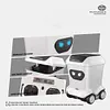 Mini Remote Control Trash Can Creative Trendy Ornament