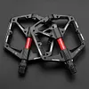Double DU Bearing MTB Bicycle Pedal Aluminum Alloy Flat Pedals Bike Accessories