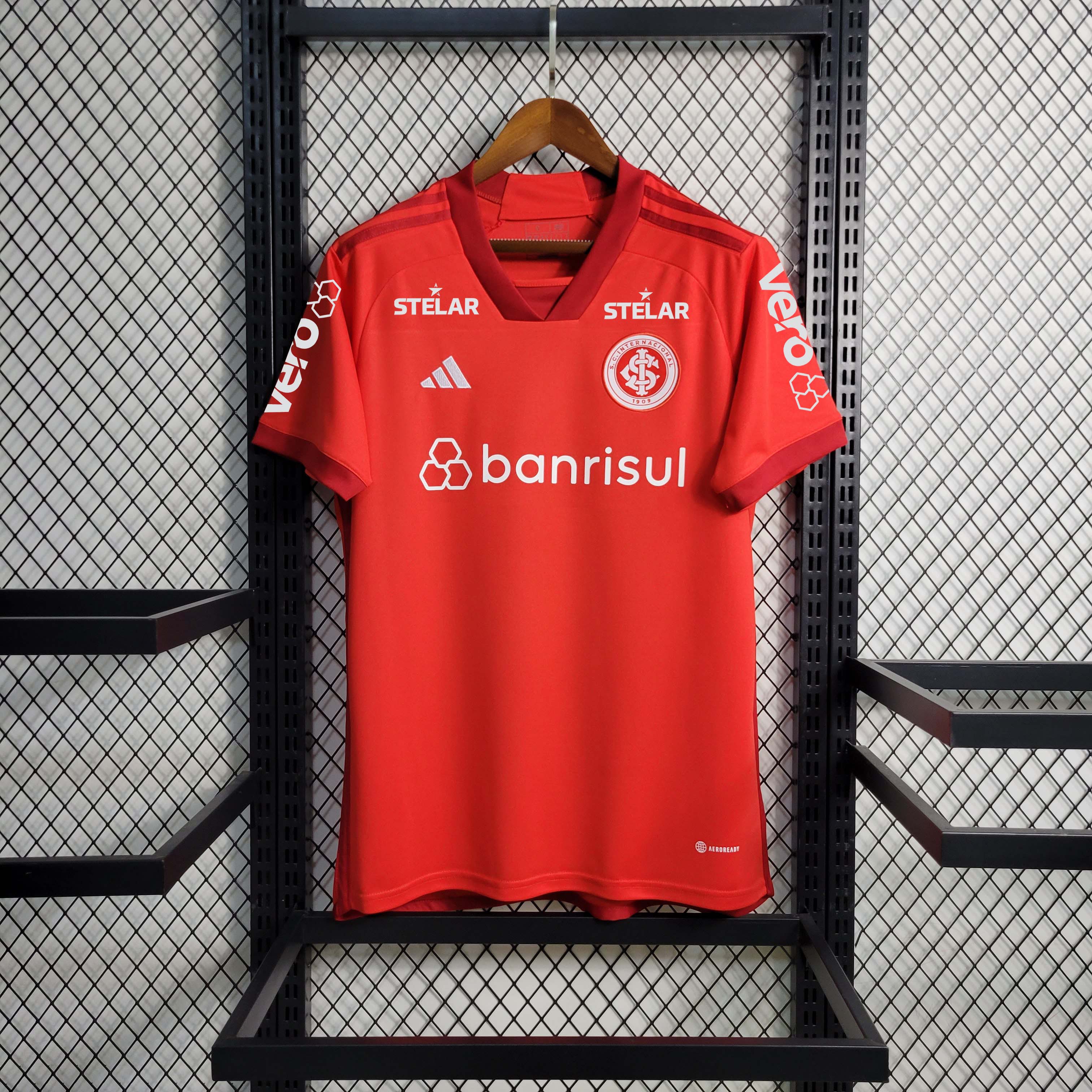 2023-2024 all sponsors Internacional homeFootball Shirt 1:1 Thai Quality