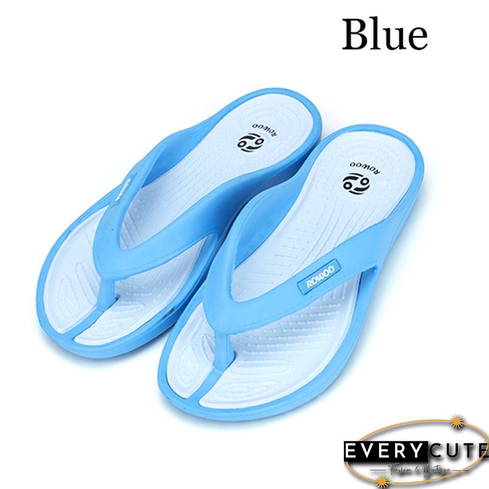 Women Caual Beach Flip Flops 4 Colors Sandal Shoes for Woman Summer Massage Shoes