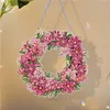 Diamond Painting Christmas Wreath Pendant