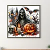 Diamond Painting-DIY Full Round Drill Halloween Horror Nights(40*40 CM)