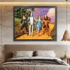 (Big Size)Wizard Of Oz - 11CT Stamped Cross Stitch - 60*50cm