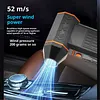 Thermal Snow Blower Rechargeable Electric Leaf Blowing Tool Turbine Dust Remover