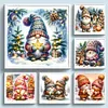 (Multi Style)Goblin And Aniaml-Full Embroidery 3 Strands 11CT Stamped Cross Stitch-45*45CM