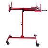 [US Local Warehouse] Multifunction Paint Stand Bumper Stand Adjustable 90 Degree Rotating Paint Holder with 4 Wheels Hang Automotive Panels Fenders Bumpers Car Parts