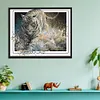 Tiger-14CT Stamped Cross Stitch Kit(44*36cm)