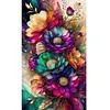 Flower-Full Round Diamond Painting Kit(50x85cm)