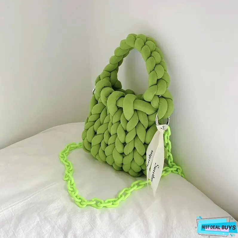 Chunky Knit Bag