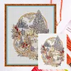 Christmas Reindeer - 14CT Counted Cross Stitch - 40*50cm - Animal Xmas
