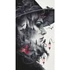 Witch Castle Scenery Silhouette-11CT Stamped Cross Stitch 40*70cm/15.75*27.56in(Big Size)
