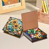 Sunflower Leather Diamond Painting Notecard Box Contains 150 Sheets of Paper