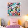 Flowers Hummingbird-11CT Stamped Cross Stitch 40*40cm