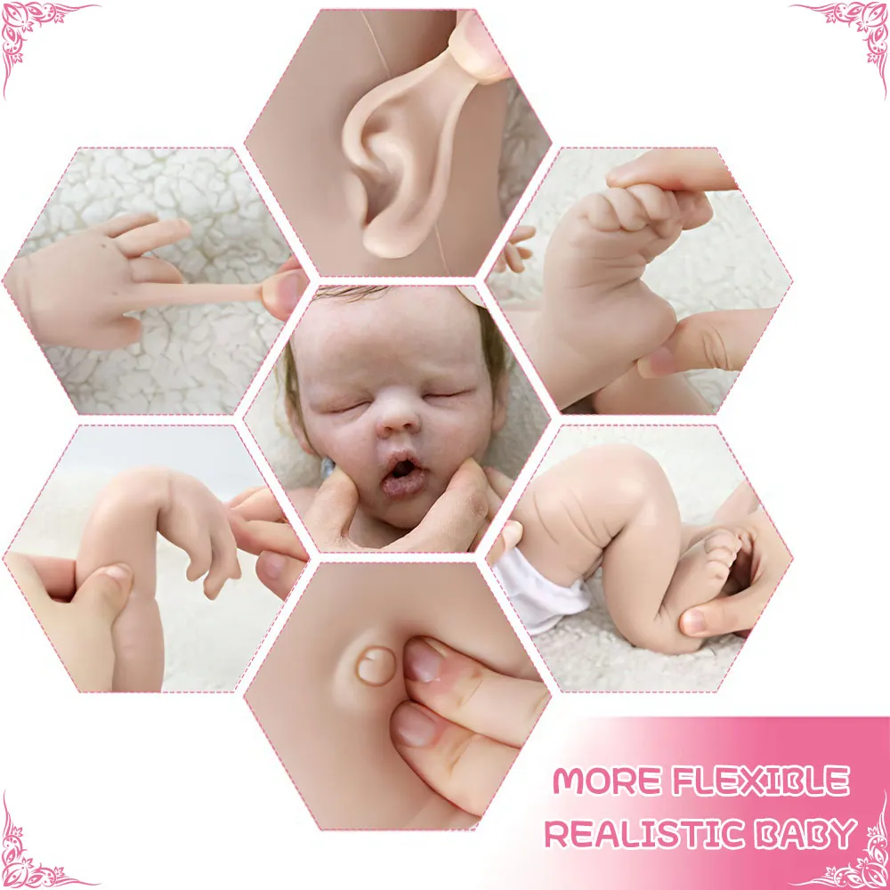 Jude Flexible Reborn Doll Silicone Babies