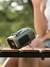 Portable Waist Fan Rechargeable Hands-Free Hanging Neck Fan 100 Speeds 13000RPM with Light for Travel Camping Outdoor Jobsite Sports Golf