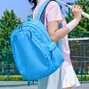 Women Nylon Racket Backpack Waterproof Tennis Badminton Bag & Shoe Compartment