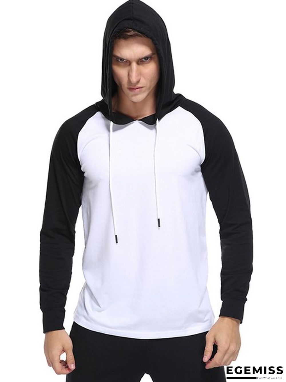 Men's Long-sleeved T-shirts Men's Clothing Hooded T-shirts | EGEMISS