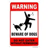 (Multi Style)Warning Sign - Vintage Metal Signs - 20*30cm - Warning