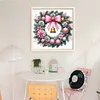 Wreath-14CT Counted Cross Stitch Kit(40x40cm)