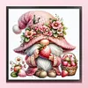 Strawberry Gnome - 11CT Stamped Cross Stitch - 45*45cm
