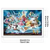 Disney Family-18CT Stamped Cross Stitch 70*50cm(Big Size)