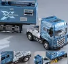 Extended alloy RV toy car simulation luxury camping off-road vehicle truck