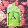 New Grid Design Diamond Painting Tray Y-Shaped Insert Semi-Open Lid Effectively Separating Drills DIY Diamond Art Accessories
