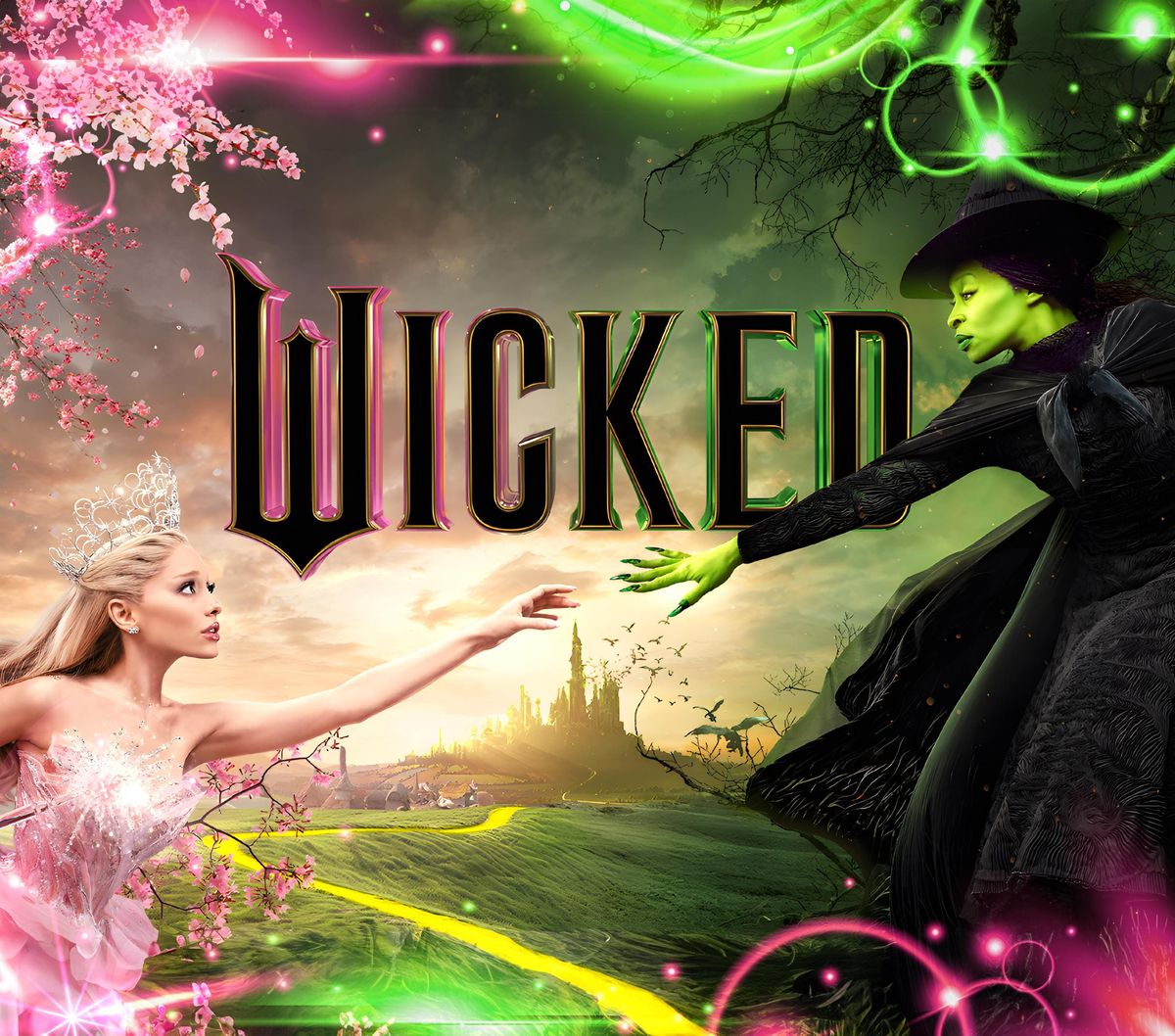 Wicked Elphaba and Glinda Paint by Numbers 40*50cm