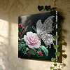 (Pre-Framed)Butterfly-Special Shape Diamond Painting Kit(25x25cm)